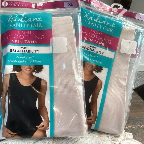 🌸Vanity Fair 2 PC Smoothing Tank - Picture 7 of 7